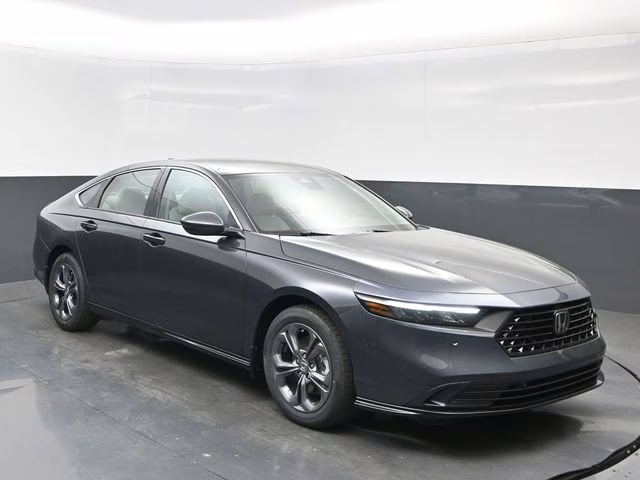 2026 Meteorite Gray Metallic Honda Accord Hybrid EX-L FWD Sedan