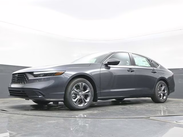 2026 Meteorite Gray Metallic Honda Accord Hybrid EX-L FWD Sedan