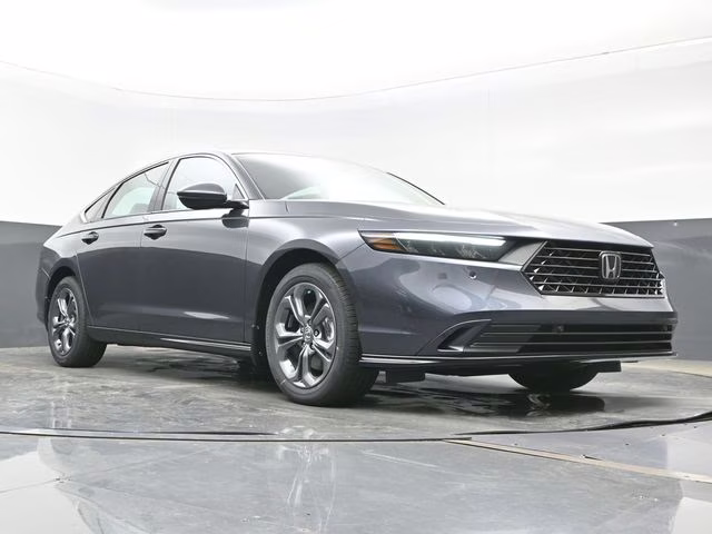 2026 Meteorite Gray Metallic Honda Accord Hybrid EX-L FWD Sedan