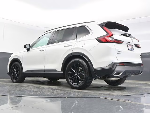 2025 Platinum White Pearl Honda CR-V Hybrid Sport FWD SUV