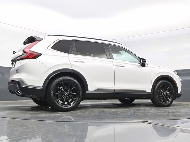 2025 Platinum White Pearl Honda CR-V Hybrid Sport FWD SUV