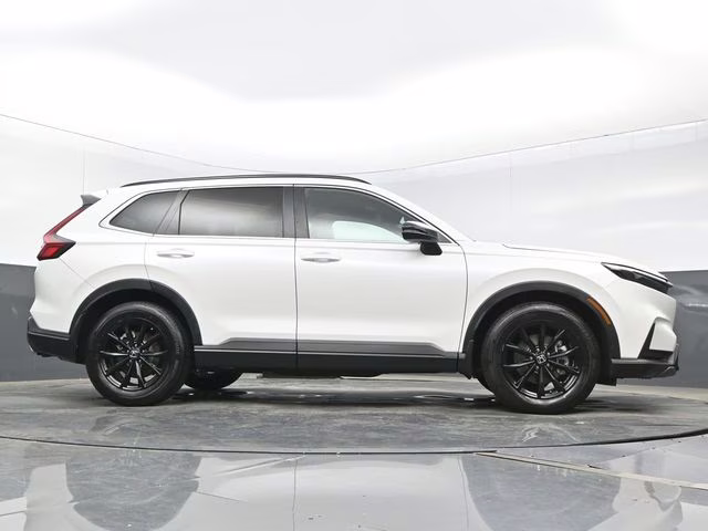 2025 Platinum White Pearl Honda CR-V Hybrid Sport FWD SUV