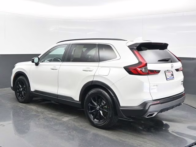 2025 Platinum White Pearl Honda CR-V Hybrid Sport FWD SUV