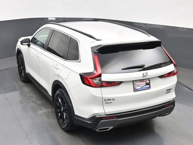 2025 Platinum White Pearl Honda CR-V Hybrid Sport FWD SUV