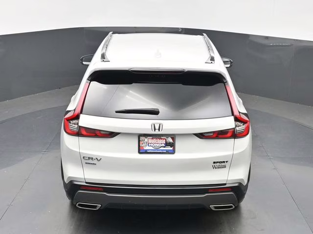 2025 Platinum White Pearl Honda CR-V Hybrid Sport FWD SUV