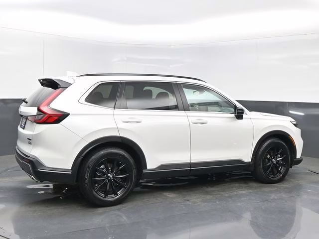 2025 Platinum White Pearl Honda CR-V Hybrid Sport FWD SUV