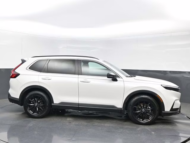 2025 Platinum White Pearl Honda CR-V Hybrid Sport FWD SUV