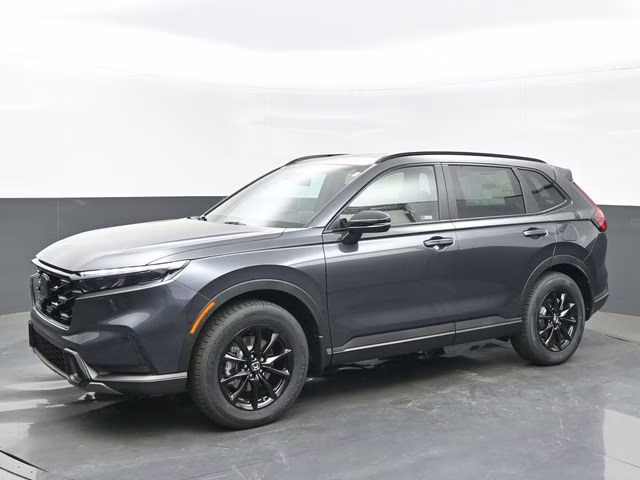 2026 Meteorite Gray Metallic Honda CR-V Hybrid Sport-L AWD SUV