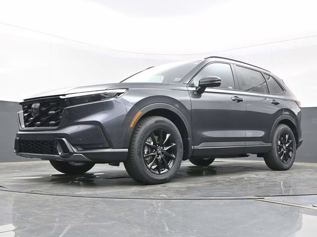 2026 Meteorite Gray Metallic Honda CR-V Hybrid Sport-L AWD SUV