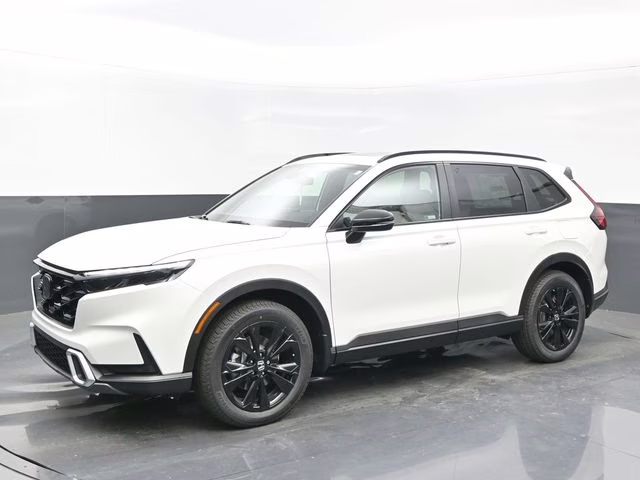 2026 Platinum White Pearl Honda CR-V Hybrid Sport Touring AWD SUV