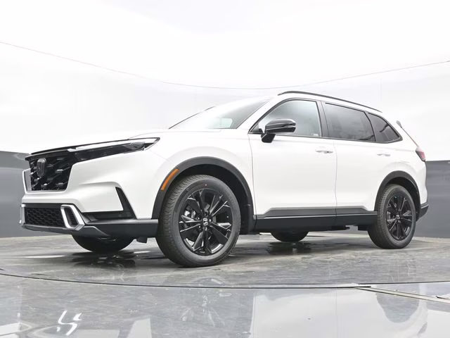 2026 Platinum White Pearl Honda CR-V Hybrid Sport Touring AWD SUV