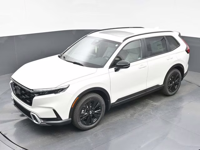 2026 Platinum White Pearl Honda CR-V Hybrid Sport Touring AWD SUV