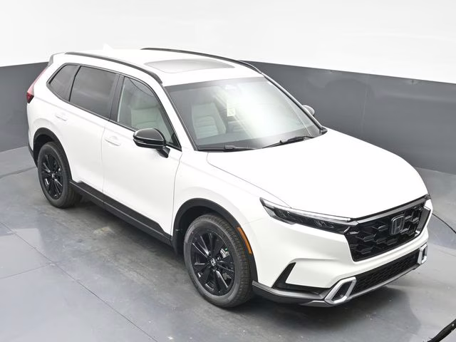 2026 Platinum White Pearl Honda CR-V Hybrid Sport Touring AWD SUV