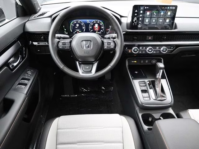 2026 Platinum White Pearl Honda CR-V Hybrid Sport Touring AWD SUV