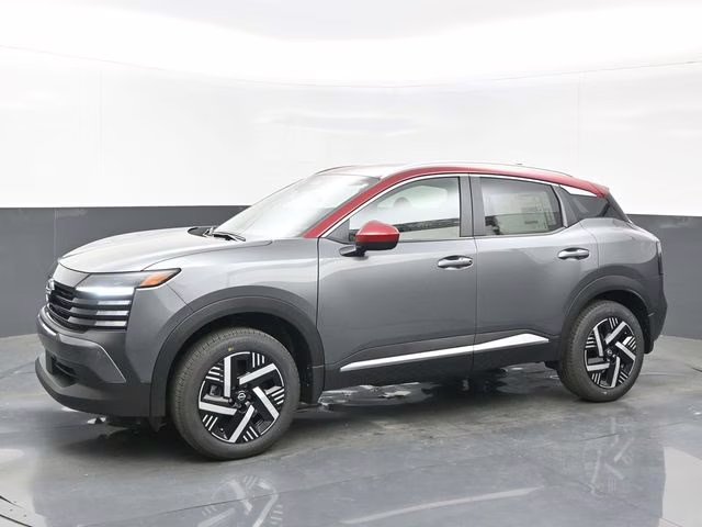 2026 Gun Metallic/Scarlet Ember Tintcoat Nissan Kicks SV FWD SUV