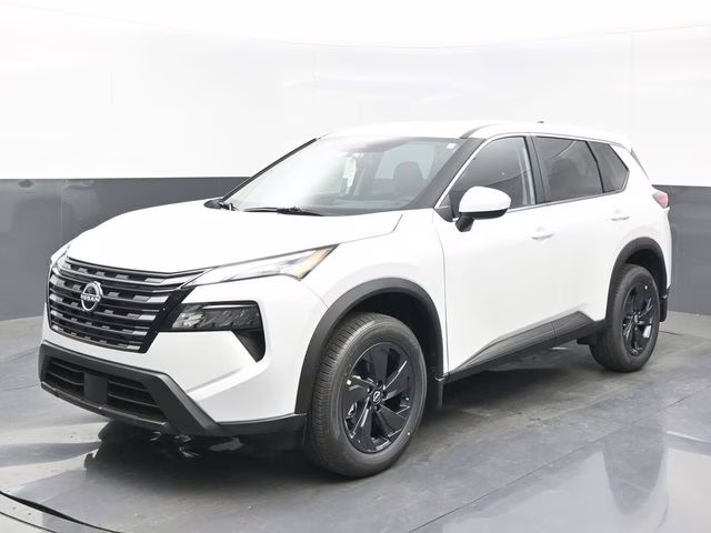 2026 Everest White Pearl Tricoat Nissan Rogue SV FWD SUV