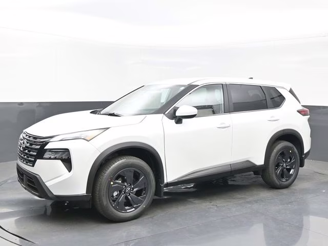 2026 Everest White Pearl Tricoat Nissan Rogue SV FWD SUV