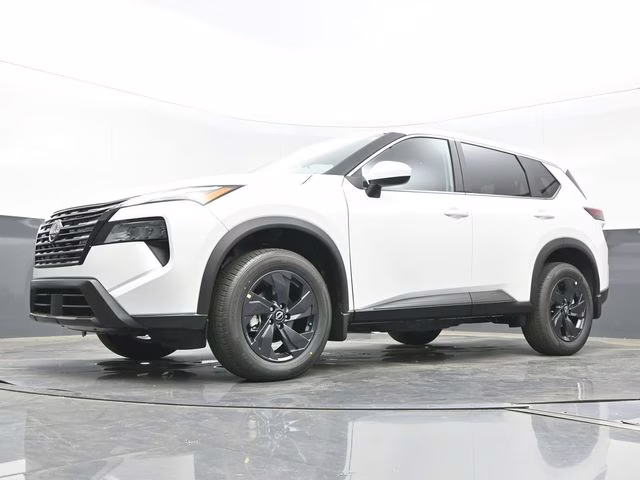 2026 Everest White Pearl Tricoat Nissan Rogue SV FWD SUV