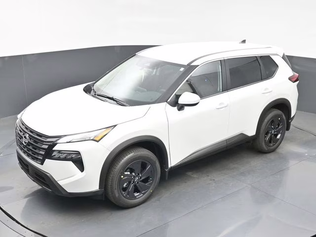 2026 Everest White Pearl Tricoat Nissan Rogue SV FWD SUV