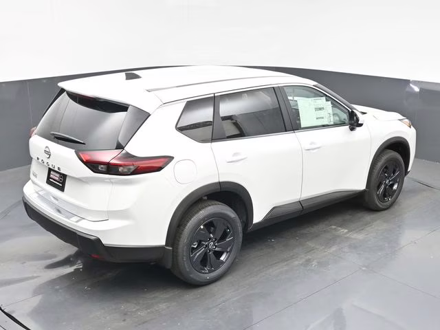 2026 Everest White Pearl Tricoat Nissan Rogue SV FWD SUV