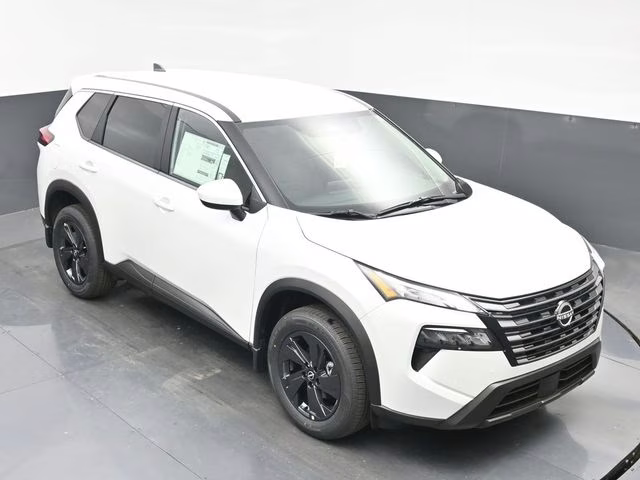 2026 Everest White Pearl Tricoat Nissan Rogue SV FWD SUV