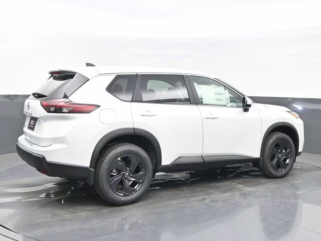 2026 Everest White Pearl Tricoat Nissan Rogue SV FWD SUV