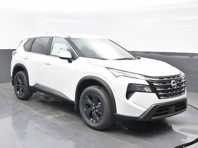 2026 Everest White Pearl Tricoat Nissan Rogue SV FWD SUV