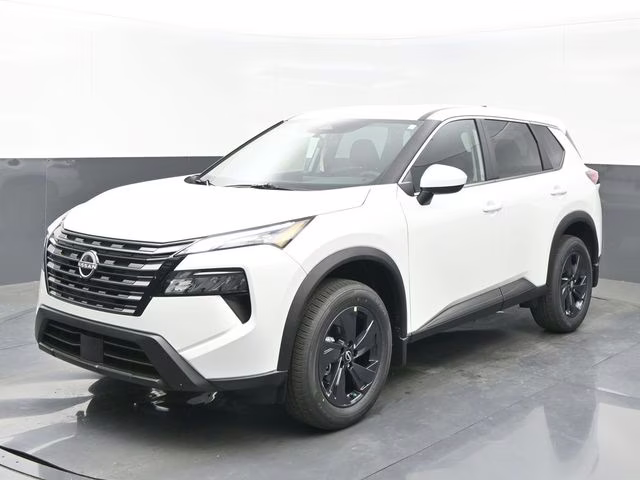 2026 Everest White Pearl Tricoat Nissan Rogue SV FWD SUV