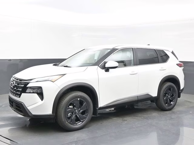 2026 Everest White Pearl Tricoat Nissan Rogue SV FWD SUV