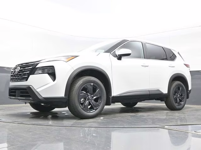 2026 Everest White Pearl Tricoat Nissan Rogue SV FWD SUV