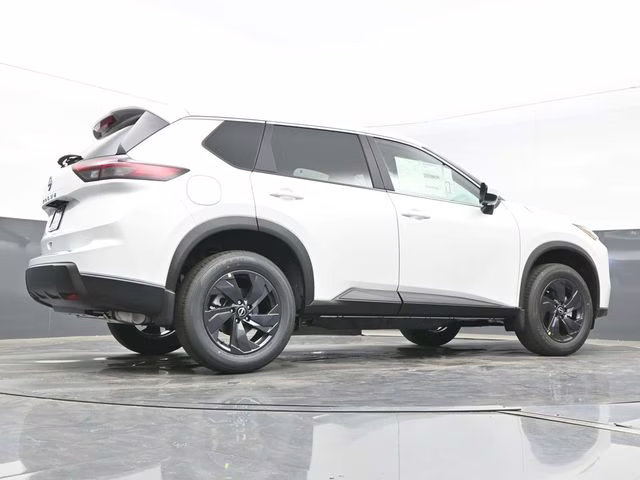 2026 Everest White Pearl Tricoat Nissan Rogue SV FWD SUV