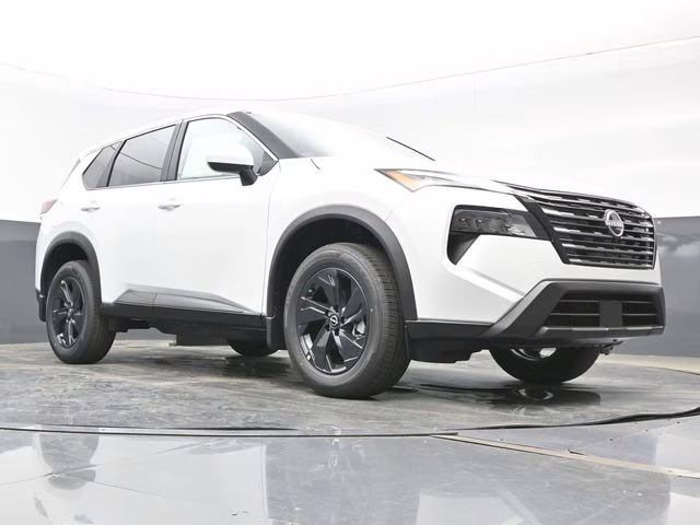 2026 Everest White Pearl Tricoat Nissan Rogue SV FWD SUV
