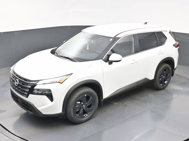 2026 Everest White Pearl Tricoat Nissan Rogue SV FWD SUV