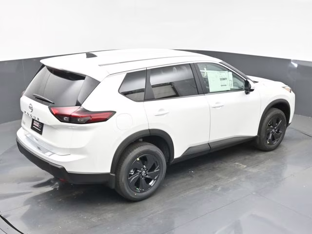 2026 Everest White Pearl Tricoat Nissan Rogue SV FWD SUV