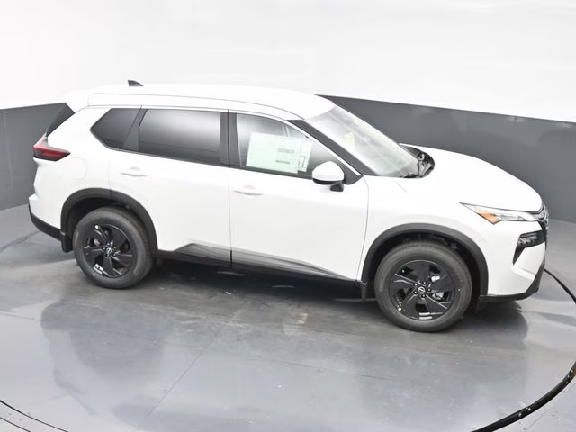 2026 Everest White Pearl Tricoat Nissan Rogue SV FWD SUV