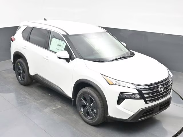 2026 Everest White Pearl Tricoat Nissan Rogue SV FWD SUV