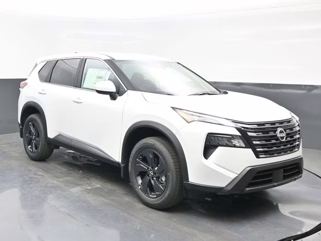 2026 Everest White Pearl Tricoat Nissan Rogue SV FWD SUV