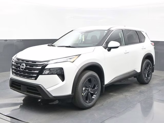 2026 Everest White Pearl Tricoat Nissan Rogue SV FWD SUV