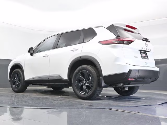 2026 Everest White Pearl Tricoat Nissan Rogue SV FWD SUV