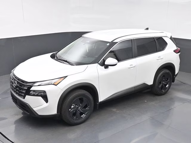 2026 Everest White Pearl Tricoat Nissan Rogue SV FWD SUV
