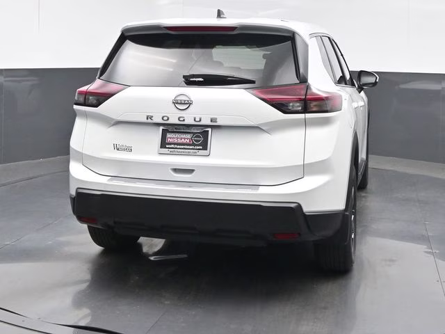 2026 Everest White Pearl Tricoat Nissan Rogue SV FWD SUV