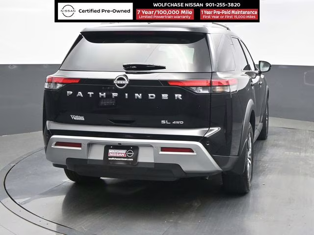 2025 Super Black Nissan Pathfinder SL 4X4 SUV