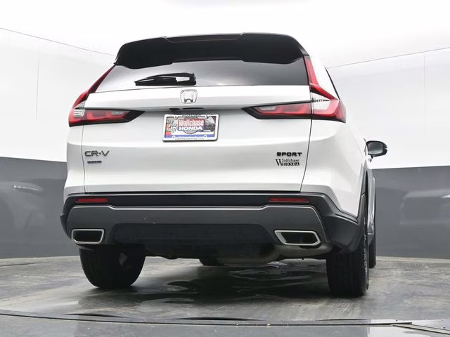2025 Platinum White Pearl Honda CR-V Hybrid Sport FWD SUV