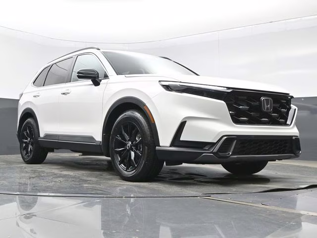 2025 Platinum White Pearl Honda CR-V Hybrid Sport FWD SUV