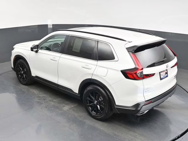 2025 Platinum White Pearl Honda CR-V Hybrid Sport FWD SUV