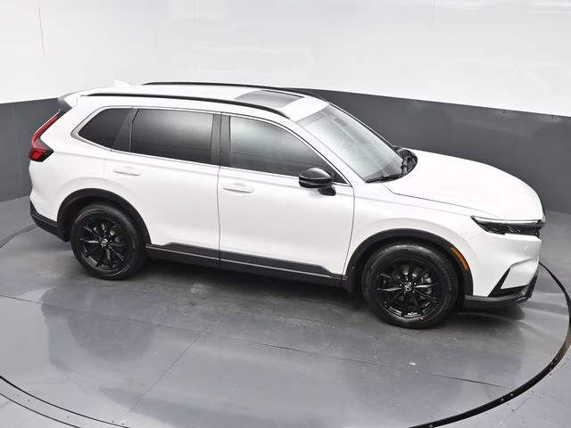 2025 Platinum White Pearl Honda CR-V Hybrid Sport FWD SUV