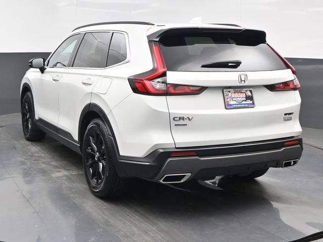 2025 Platinum White Pearl Honda CR-V Hybrid Sport FWD SUV
