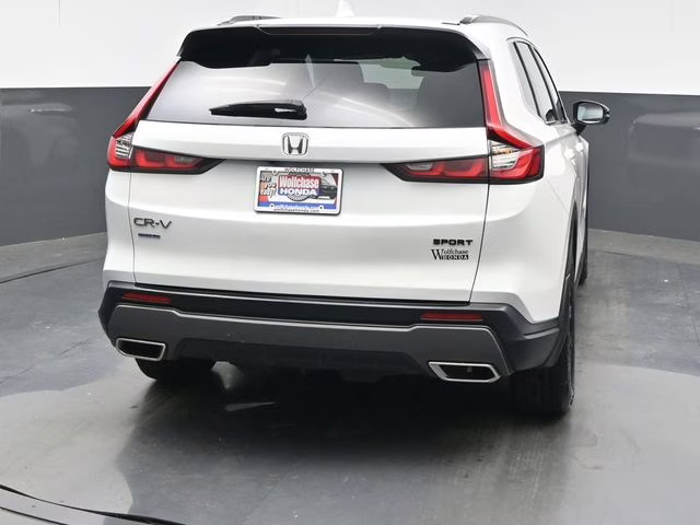 2025 Platinum White Pearl Honda CR-V Hybrid Sport FWD SUV