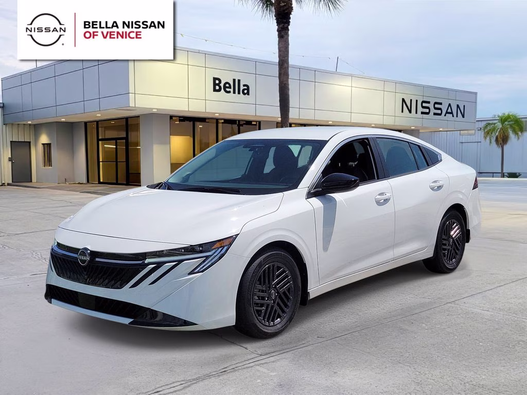 2026 Fresh Powder Nissan Sentra SV FWD Sedan