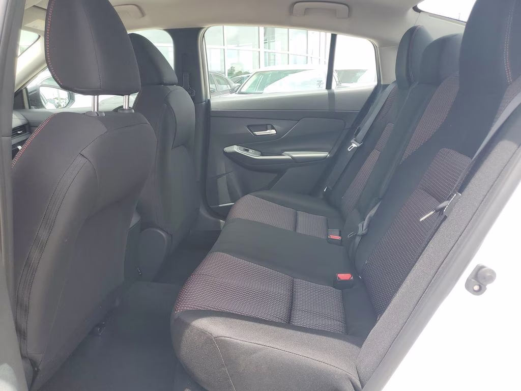 2026 Aspen White/Super Black Nissan Sentra SR FWD Sedan